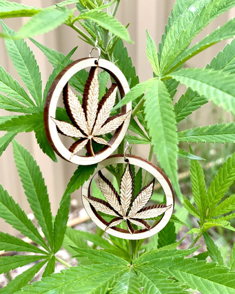 Hemp Hoops Earrings