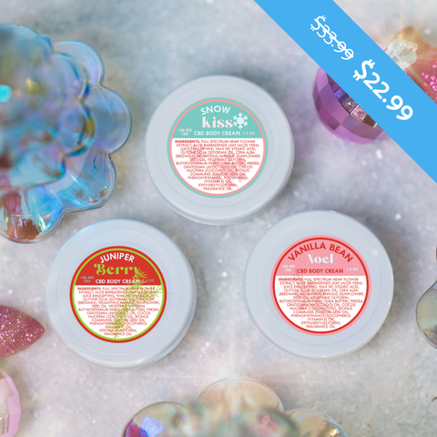 Merry & Moisturized Body Cream Trio