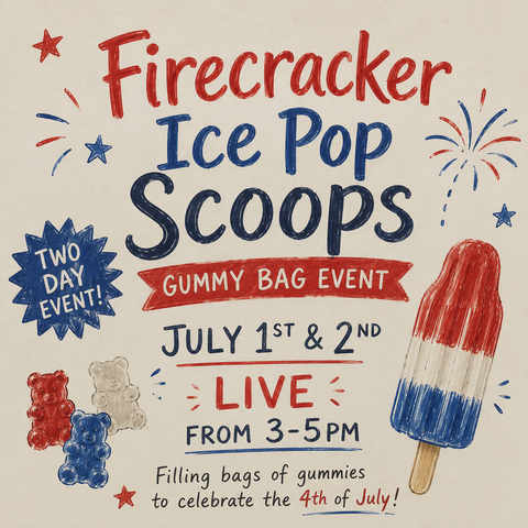 Firecracker Ice Pop Scoops