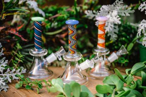 Colorful Candy Twist Water Pipe 6.5" by Appalachian Standard
