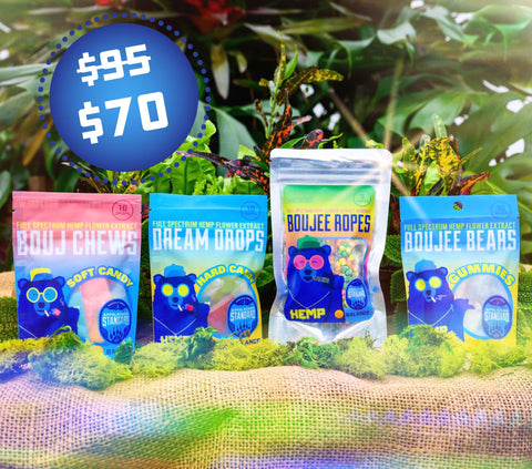 Candy Bundle featuring Boujee Bears, Bouj Ropes, Dream Drops, Bouj Chews by Appalachian Standard