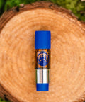 Lifter Hemp Vape Cart on wood cutting by Appalachian Standard.